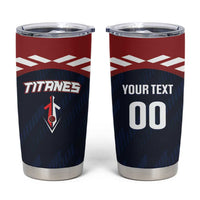 Custom Baseball Titanes Florida Tumbler Cup Puerto Rico Boys Come On