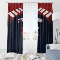 Baseball Titanes Florida Window Curtain Puerto Rico Boys Come On