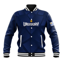 Custom Uruguay 2026 World Football Baseball Jacket La Celeste Go Up To The Sky