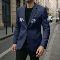 Custom Uruguay 2026 World Football Blazer La Celeste Go Up To The Sky