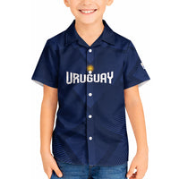 Custom Uruguay 2026 World Football Kid Hawaiian Shirt La Celeste Go Up To The Sky