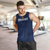Custom Uruguay 2026 World Football Men Tank Top La Celeste Go Up To The Sky
