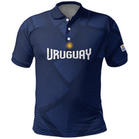 Custom Uruguay 2026 World Football Polo Shirt La Celeste Go Up To The Sky