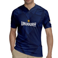 Custom Uruguay 2026 World Football Rugby Jersey La Celeste Go Up To The Sky