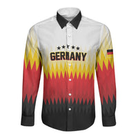 Custom Germany 2026 World Football Long Sleeve Button Shirt Deutschland Die Mannschaft