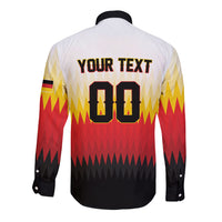 Custom Germany 2026 World Football Long Sleeve Button Shirt Deutschland Die Mannschaft