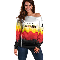 Custom Germany 2026 World Football Off Shoulder Sweater Deutschland Die Mannschaft