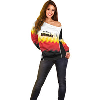 Custom Germany 2026 World Football Off Shoulder Sweater Deutschland Die Mannschaft