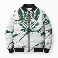 Custom Algeria 2026 World Football Bomber Puffer Jacket Les Fennecs Come On