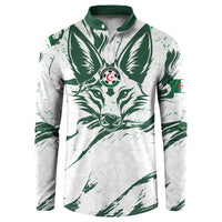 Custom Algeria 2026 World Football Button Sweatshirt Les Fennecs Come On