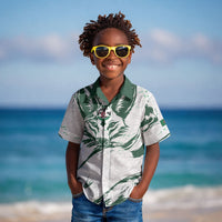 Custom Algeria 2026 World Football Kid Hawaiian Shirt Les Fennecs Come On