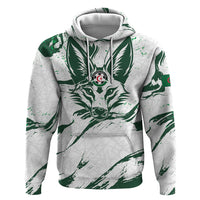 Custom Algeria 2026 World Football Zip Hoodie Les Fennecs Come On