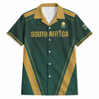 Custom South Africa 2026 World Football Hawaiian Shirt Bafana Bafana Woza