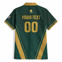 Custom South Africa 2026 World Football Hawaiian Shirt Bafana Bafana Woza