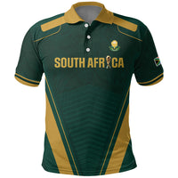 Custom South Africa 2026 World Football Polo Shirt Bafana Bafana Woza