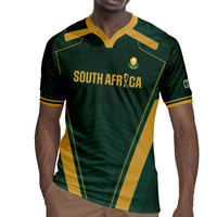 Custom South Africa 2026 World Football Rugby Jersey Bafana Bafana Woza
