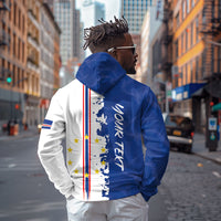 Personalized Cabo Verde 2026 Football Zip Hoodie Crioulos Make History