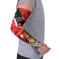 Personalized Trinidad And Tobago Scarlet Ibis Arm Sleeves Special Stylized - Wonder Print Shop