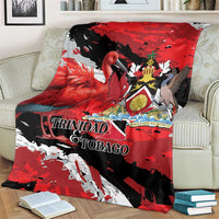 Trinidad And Tobago Scarlet Ibis Blanket Special Stylized - Wonder Print Shop