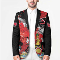 Personalized Trinidad And Tobago Scarlet Ibis Blazer Special Stylized - Wonder Print Shop