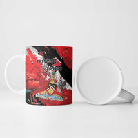 Personalized Trinidad And Tobago Scarlet Ibis Ceramic Mug Special Stylized - Wonder Print Shop