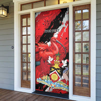 Personalized Trinidad And Tobago Scarlet Ibis Door Cover Special Stylized - Wonder Print Shop