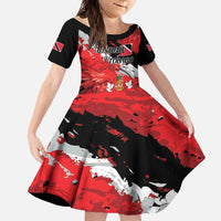 Personalized Trinidad And Tobago Scarlet Ibis Family Matching Mermaid Dress and Hawaiian Shirt Special Stylized - Wonder Print Shop