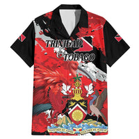 Personalized Trinidad And Tobago Scarlet Ibis Family Matching Mermaid Dress and Hawaiian Shirt Special Stylized - Wonder Print Shop