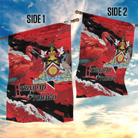 Trinidad And Tobago Scarlet Ibis Garden Flag Special Stylized - Wonder Print Shop