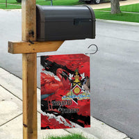 Trinidad And Tobago Scarlet Ibis Garden Flag Special Stylized - Wonder Print Shop