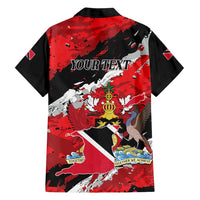 Personalized Trinidad And Tobago Scarlet Ibis Hawaiian Shirt Special Stylized - Wonder Print Shop