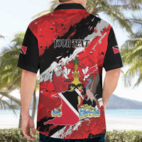 Personalized Trinidad And Tobago Scarlet Ibis Hawaiian Shirt Special Stylized - Wonder Print Shop