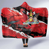 Trinidad And Tobago Scarlet Ibis Hooded Blanket Special Stylized - Wonder Print Shop