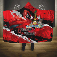 Trinidad And Tobago Scarlet Ibis Hooded Blanket Special Stylized - Wonder Print Shop