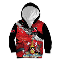 Personalized Trinidad And Tobago Scarlet Ibis Kid Hoodie Special Stylized - Wonder Print Shop