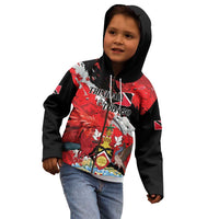 Personalized Trinidad And Tobago Scarlet Ibis Kid Hoodie Special Stylized - Wonder Print Shop