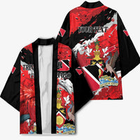 Personalized Trinidad And Tobago Scarlet Ibis Kimono Special Stylized - Wonder Print Shop