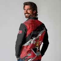 Personalized Trinidad And Tobago Scarlet Ibis Long Sleeve Polo Shirt Special Stylized - Wonder Print Shop