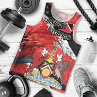 Personalized Trinidad And Tobago Scarlet Ibis Men Tank Top Special Stylized - Wonder Print Shop