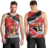 Personalized Trinidad And Tobago Scarlet Ibis Men Tank Top Special Stylized - Wonder Print Shop