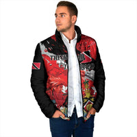 Personalized Trinidad And Tobago Scarlet Ibis Padded Jacket Special Stylized - Wonder Print Shop