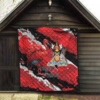 Trinidad And Tobago Scarlet Ibis Quilt Special Stylized - Wonder Print Shop