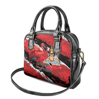 Trinidad And Tobago Scarlet Ibis Shoulder Handbag Special Stylized - Wonder Print Shop