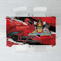 Trinidad And Tobago Scarlet Ibis Tablecloth Special Stylized - Wonder Print Shop