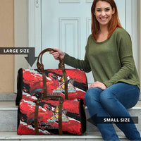 Trinidad And Tobago Scarlet Ibis Travel Bag Special Stylized - Wonder Print Shop