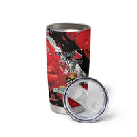 Personalized Trinidad And Tobago Scarlet Ibis Tumbler Cup Special Stylized - Wonder Print Shop