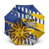 Uruguay 200th Independence Day Umbrella Sol de Mayo Grunge Stylized - Wonder Print Shop