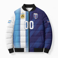 Custom Argentina Cabo Verde 2026 World Football Bomber Puffer Jacket Forever Pride