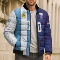 Custom Argentina Cabo Verde 2026 World Football Bomber Puffer Jacket Forever Pride