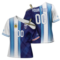 Custom Argentina Cabo Verde 2026 World Football Cross Shoulder Shirt Forever Pride